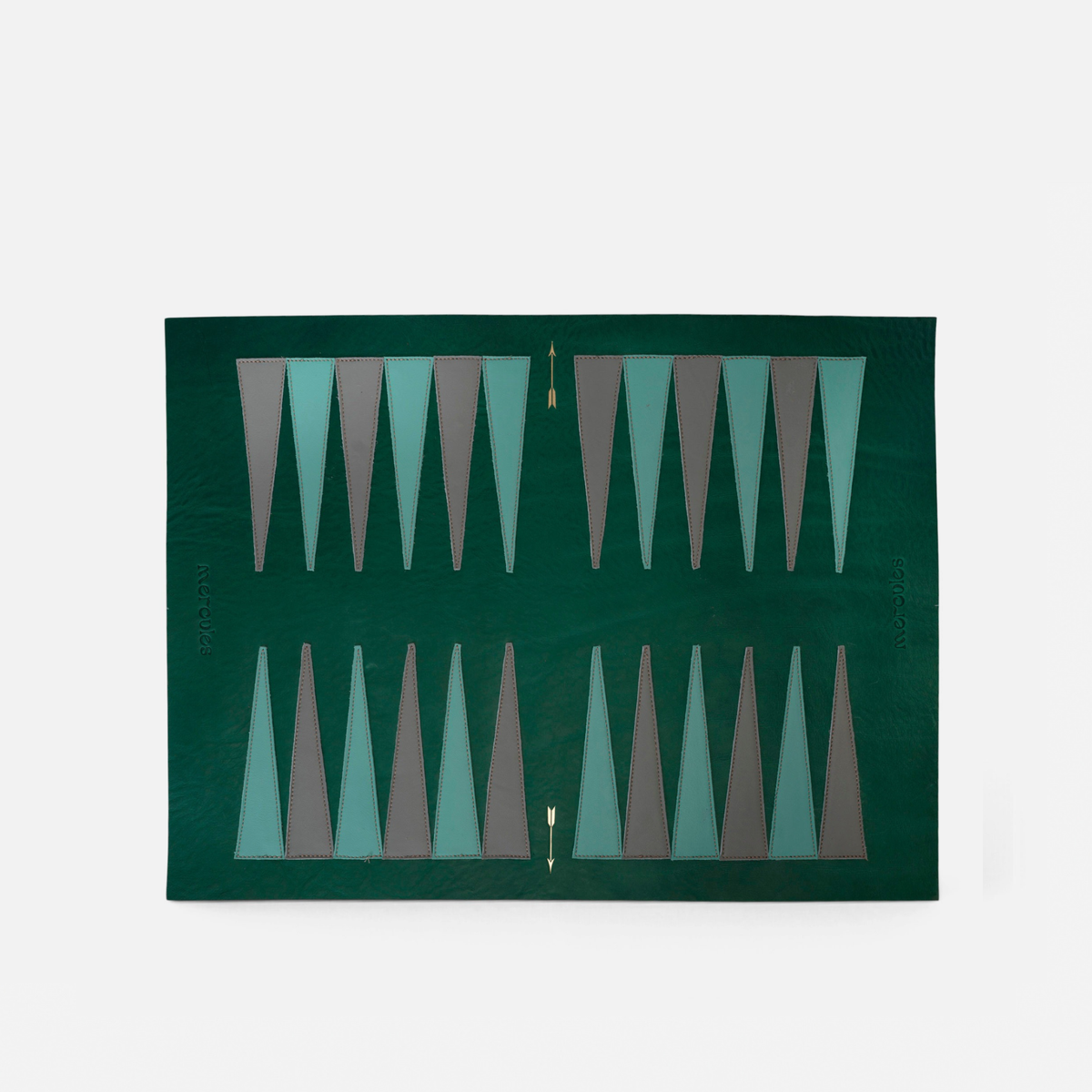 Large Backgammon Set Green