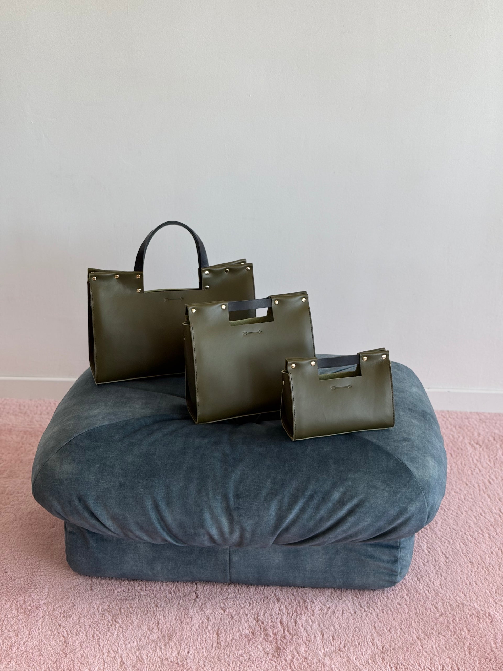 Alamo Satchel Large Oliva