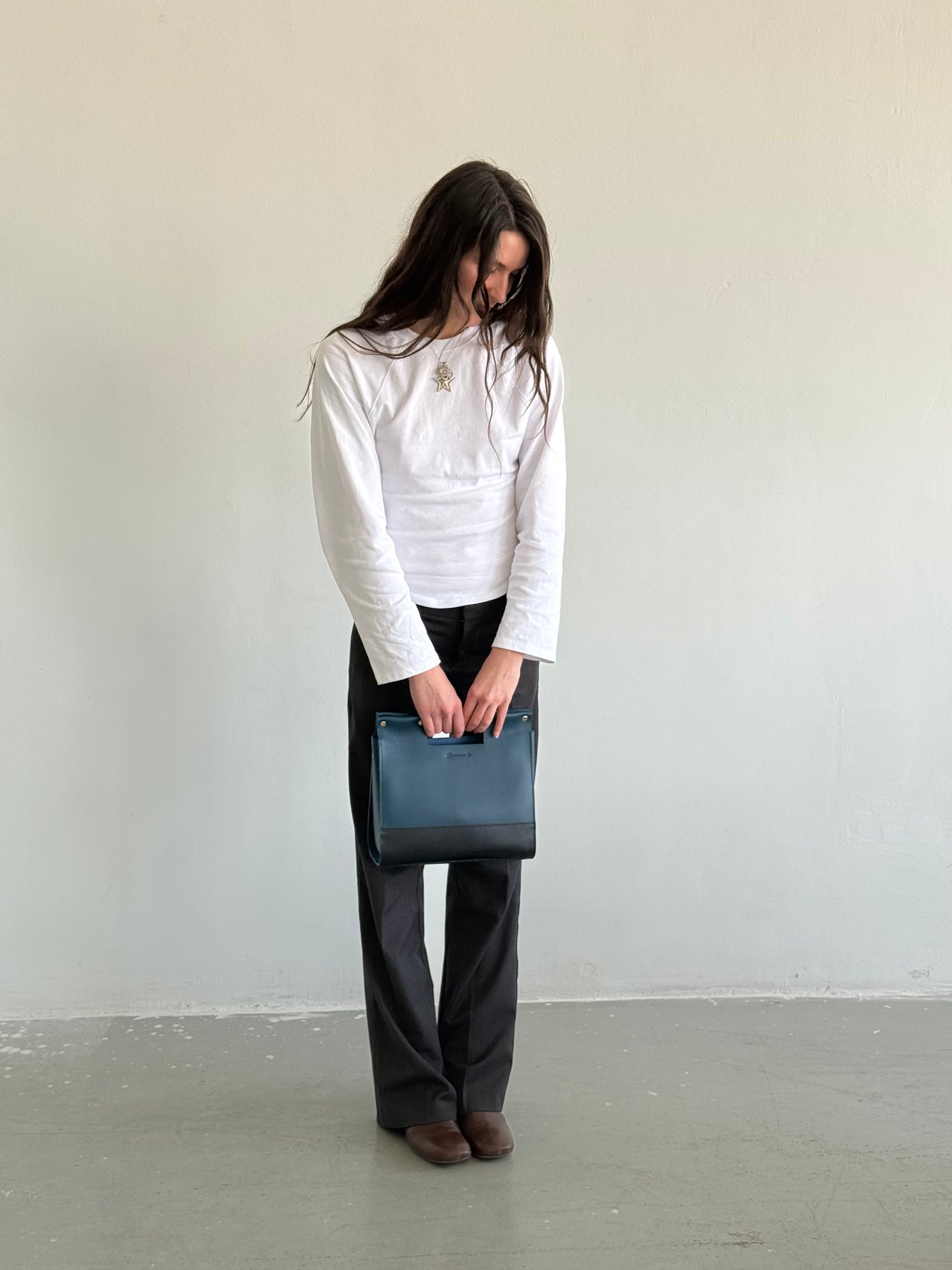 Alamo Satchel Azul Base Negra