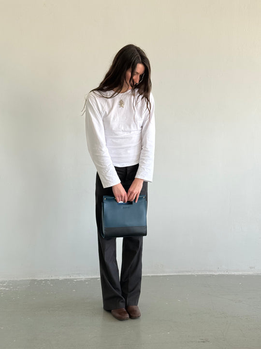 Alamo Satchel Azul Base Negra