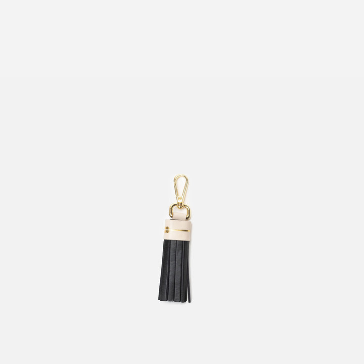 Llavero flecos multicolor Black and Bone