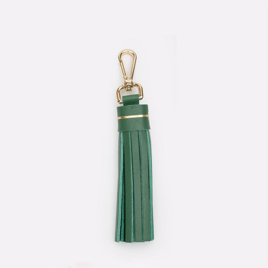 Llavero flecos Verde