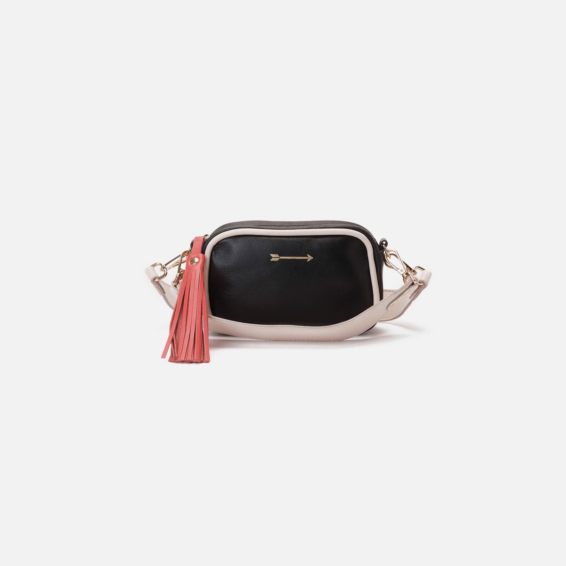 Samba Black and bone | Small leather bag | Mercules
