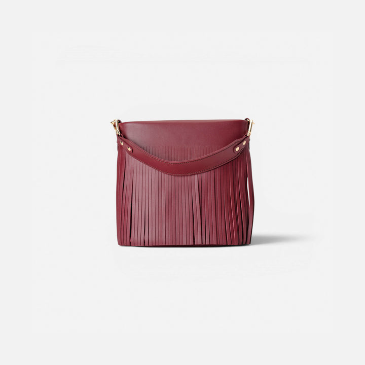 Tango flecos Burgundy