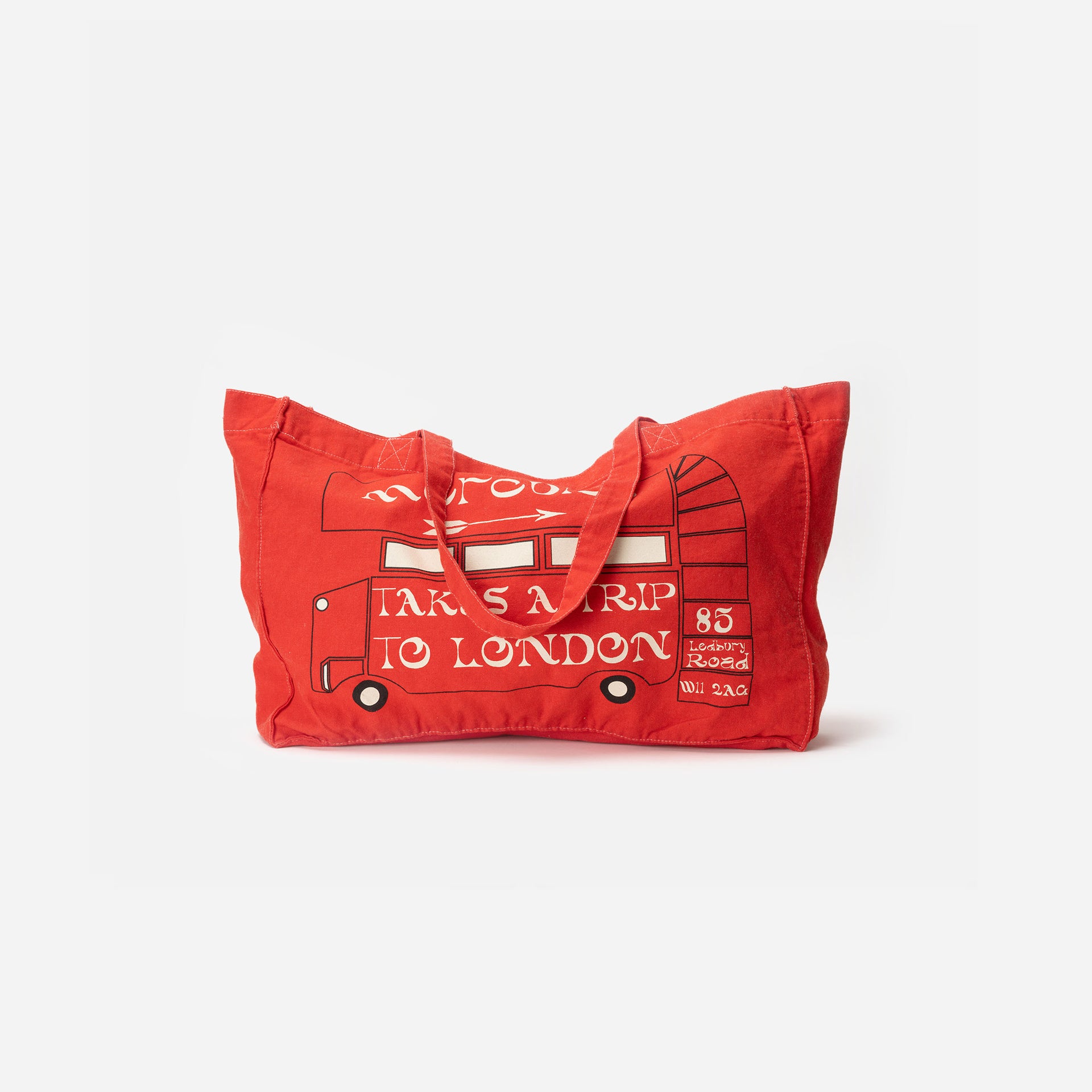 Canvas tote London Bus
