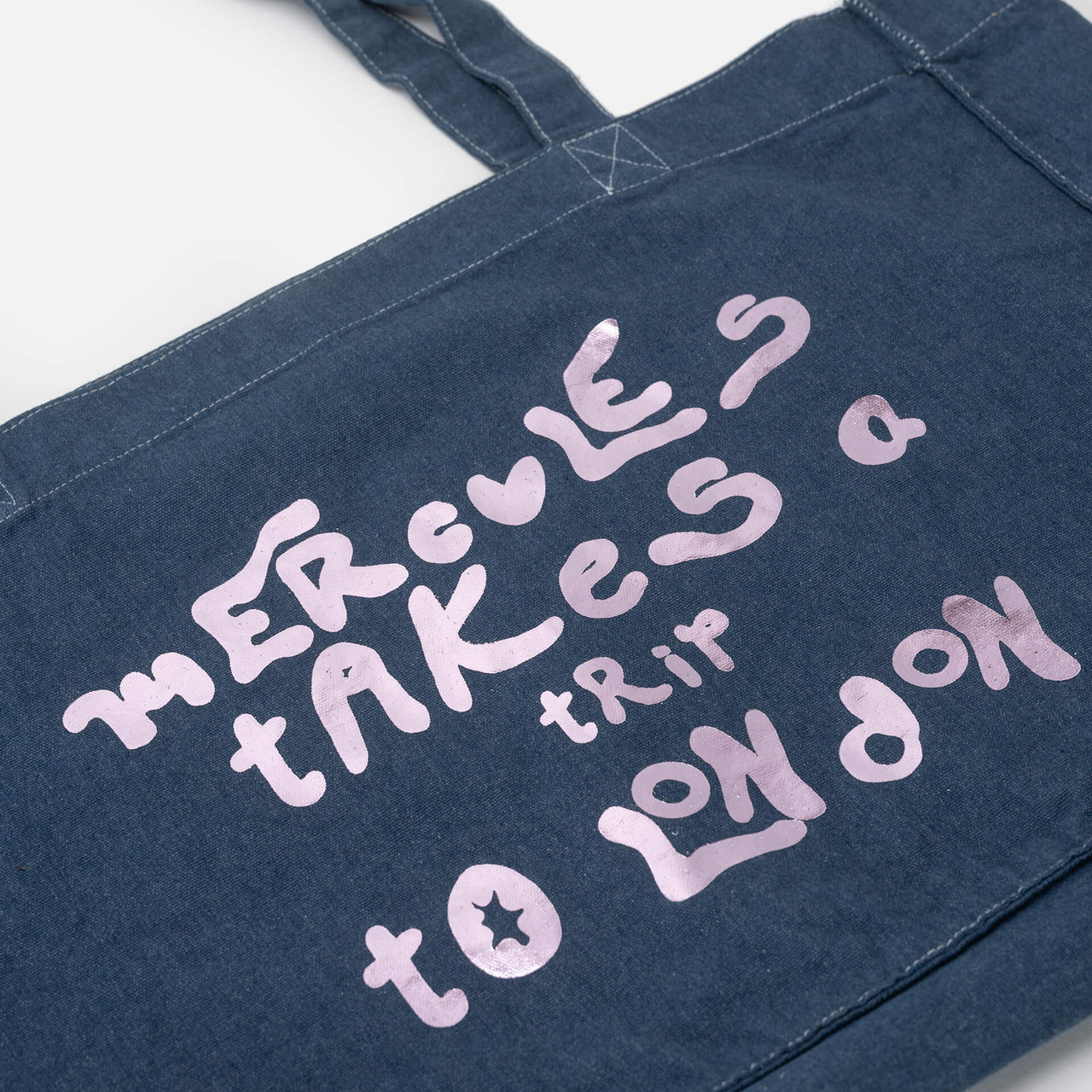 Canvas tote London Trip