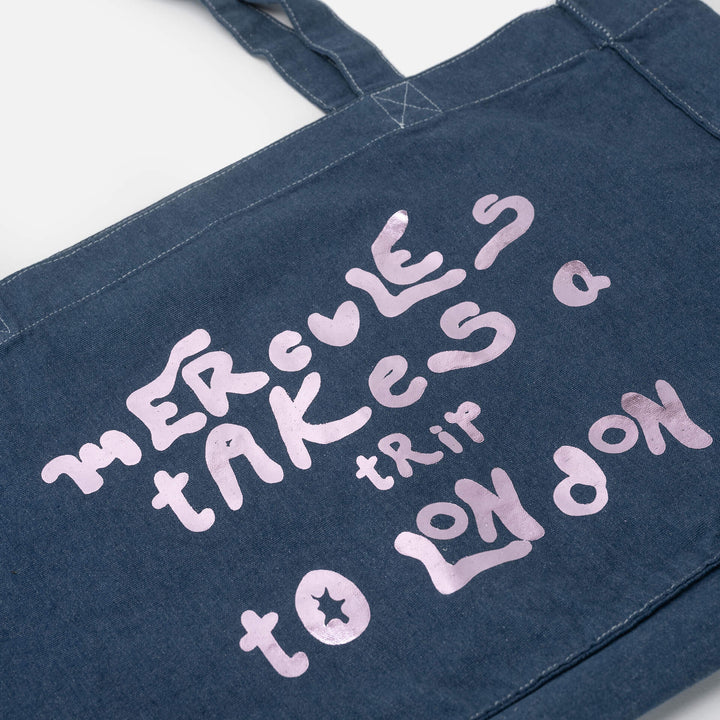 Canvas tote London Trip