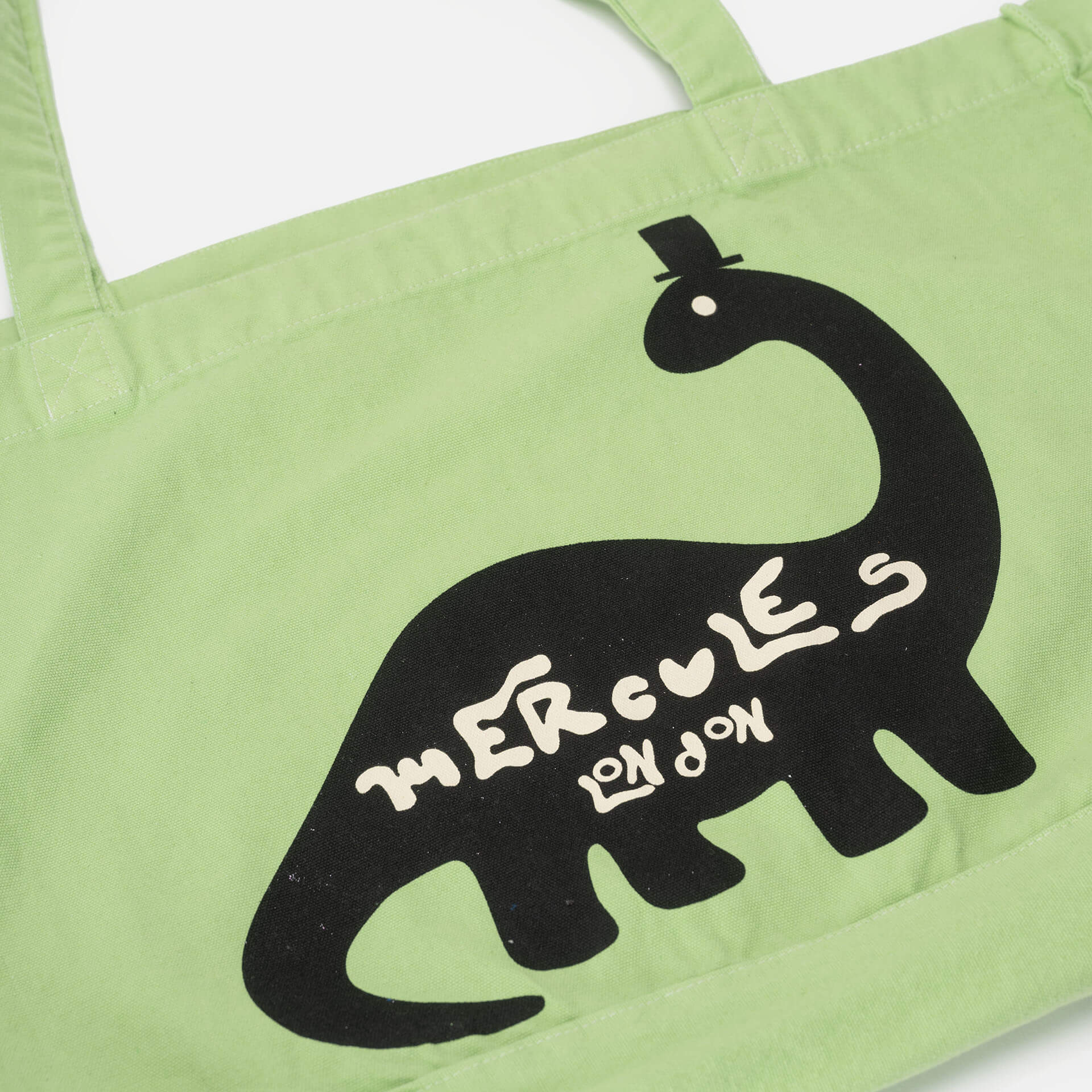 Canvas tote London Dino