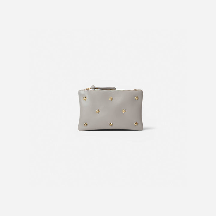 Wallet Stars Gris