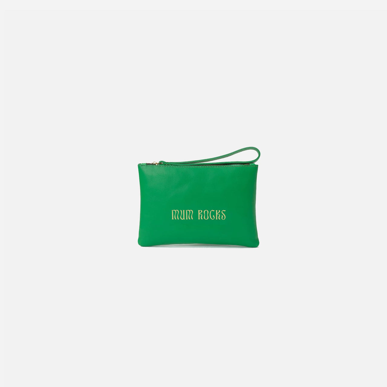 Zipper "Mum Rocks" Apple