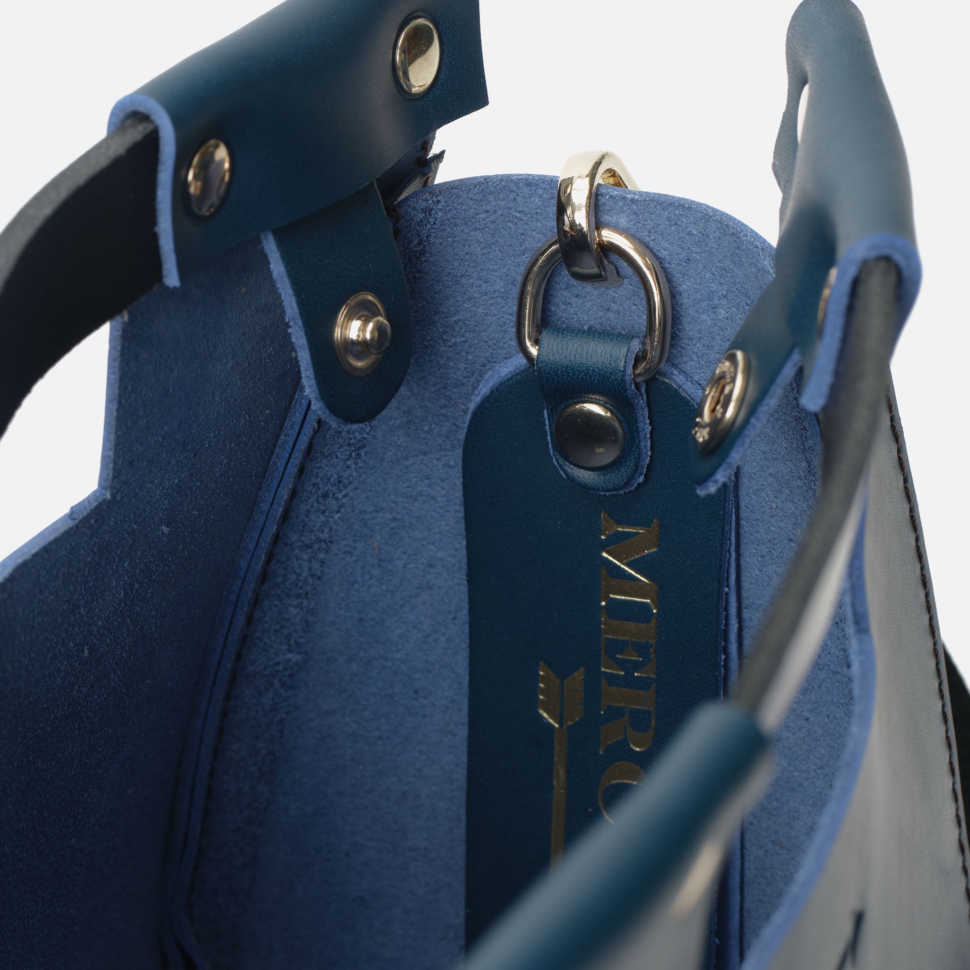 Alamo Satchel Small Azul | Colección Chefff | Mercules