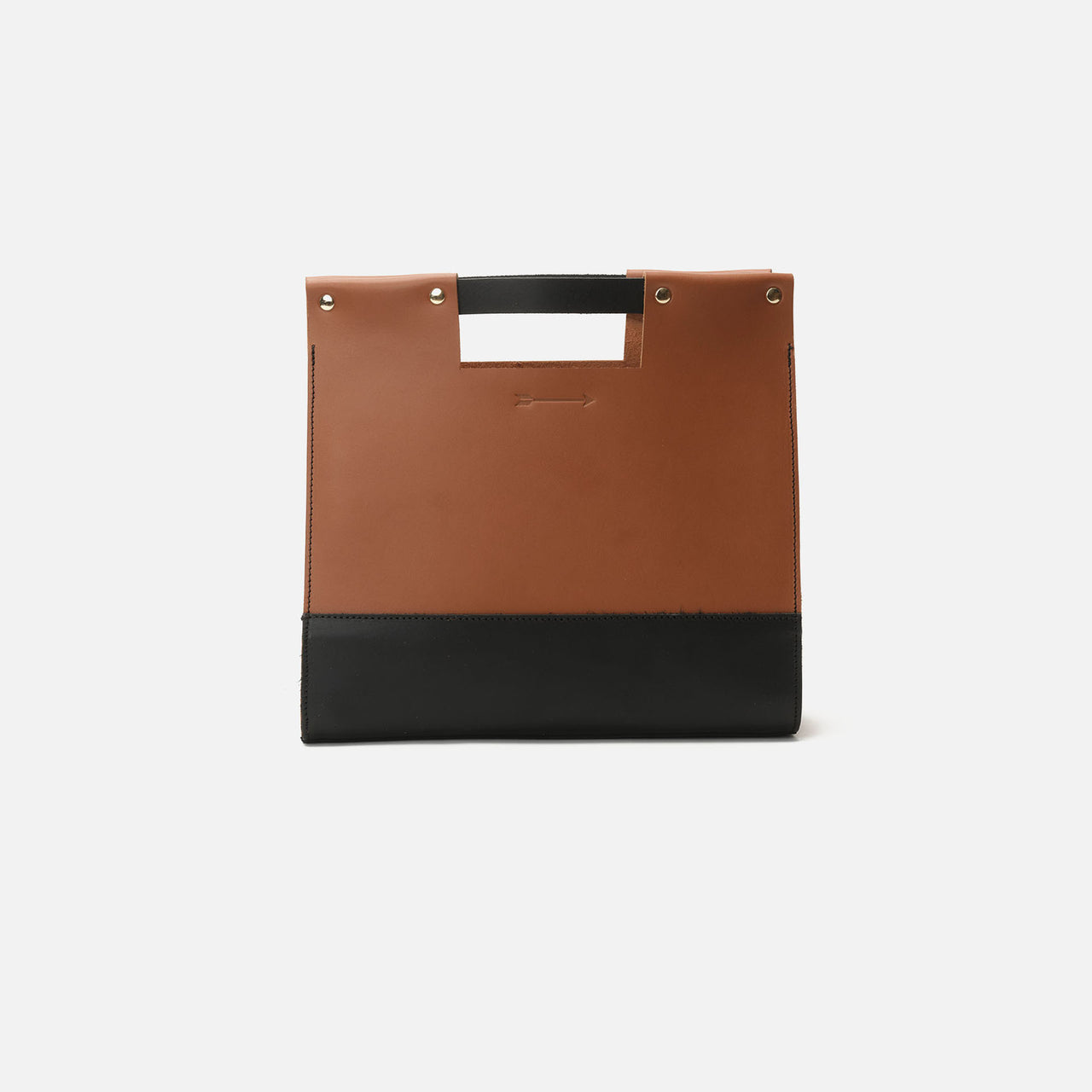 Alamo Satchel Tan Base Negra Tan