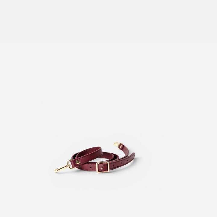 Asa hebilla Burgundy