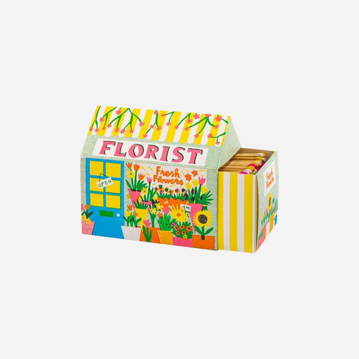 Cerillas casita Florist