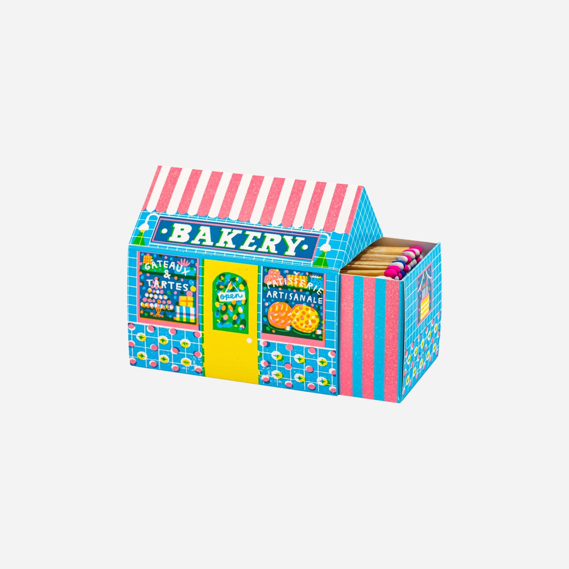 Cerillas casita Bakery