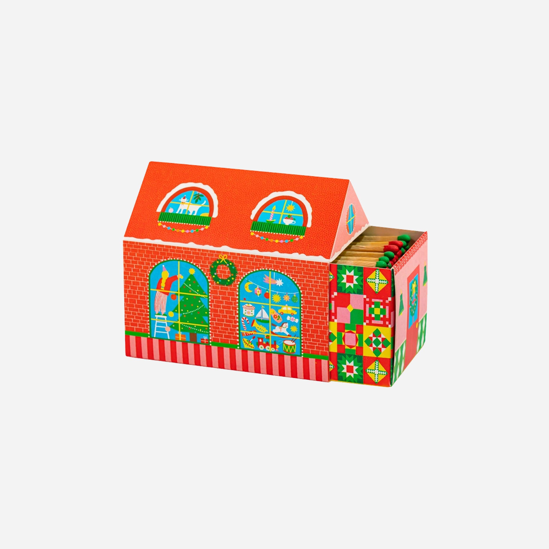 Cerillas casita Christmas House