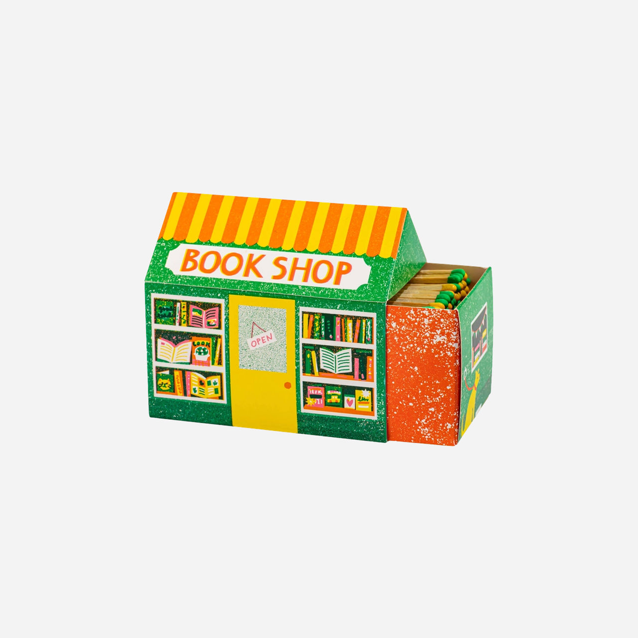 Cerillas casita Bookshop