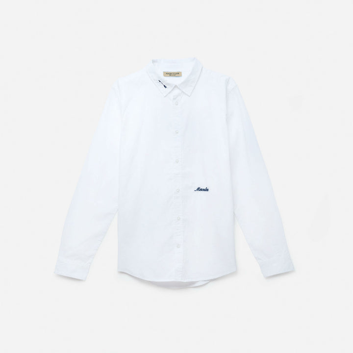 Camisa bordada blanca