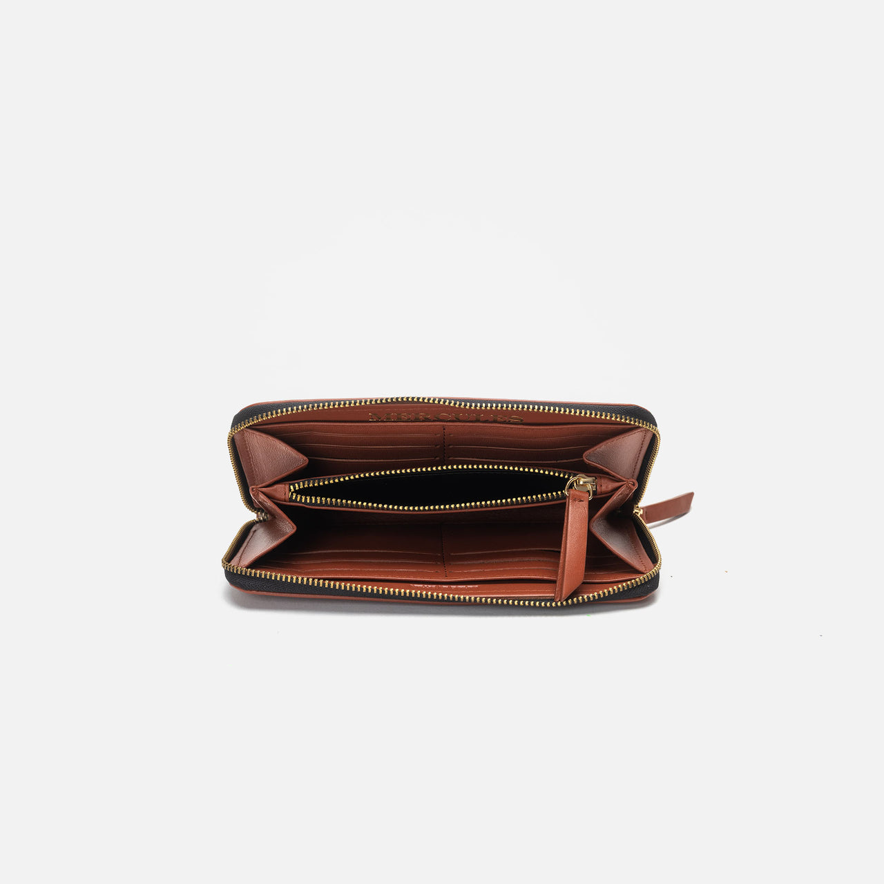 Cartera continental grande Teja