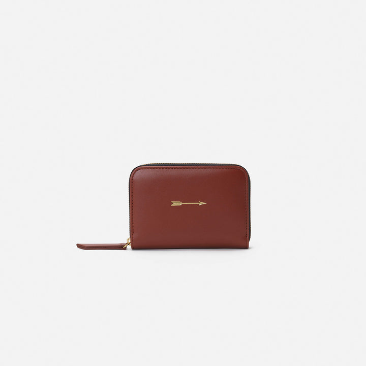 Cartera continental mediana Teja