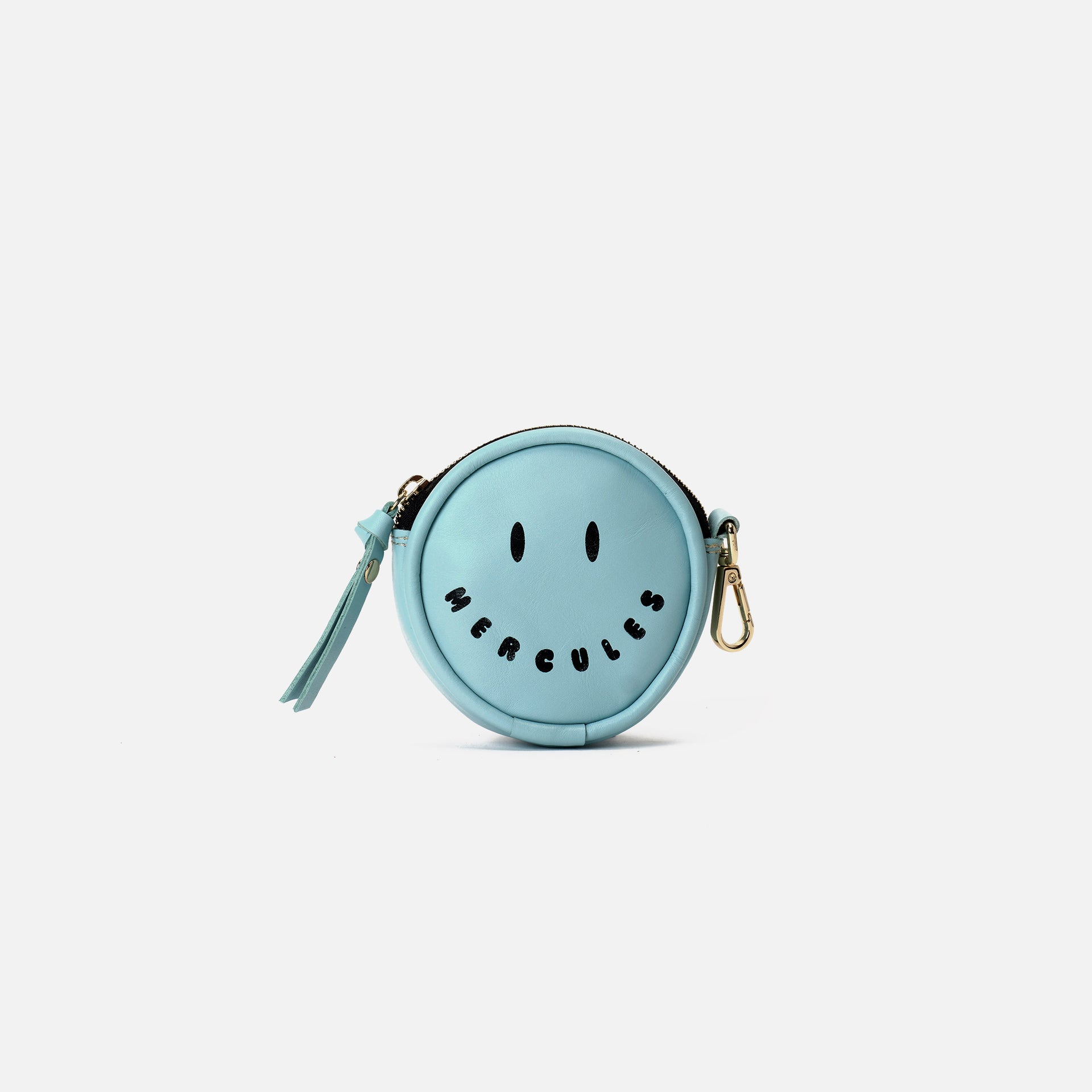 Monedero Smiley Celeste
