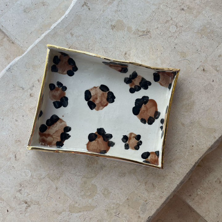 Bandeja print leopardo