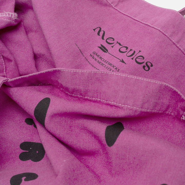 Canvas tote Smiley Orquidea