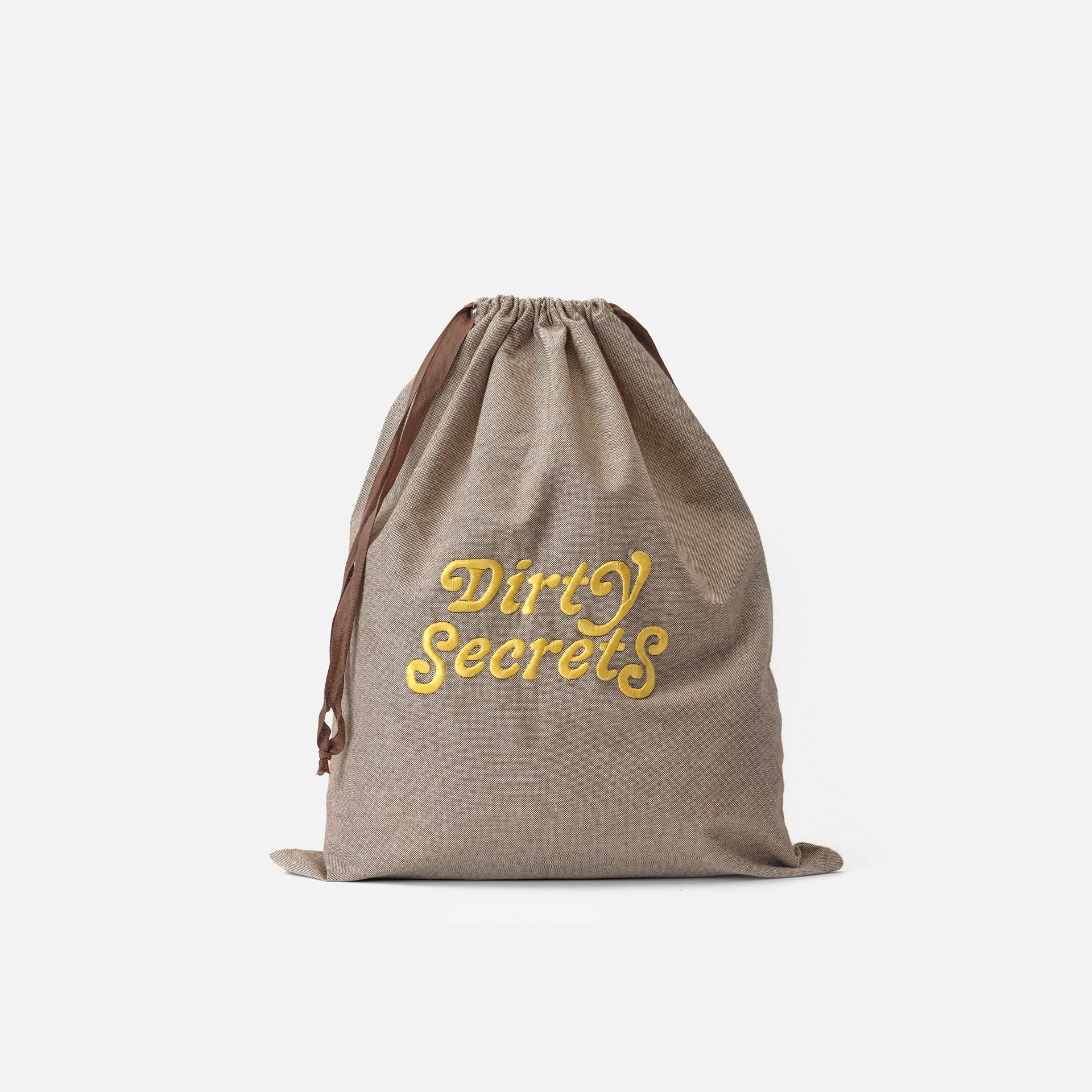 Funda bordada Dirty Secrets Marron