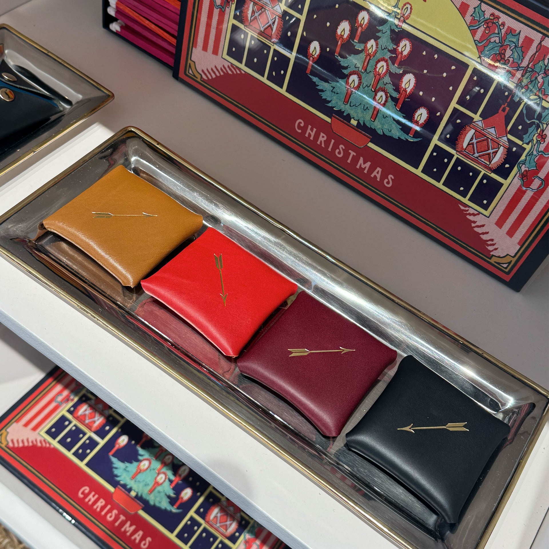 Monedero Arrow Negro y Azul