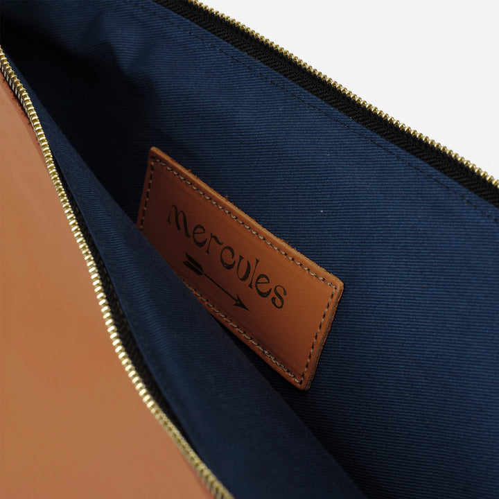 Funda ordenador M Cognac