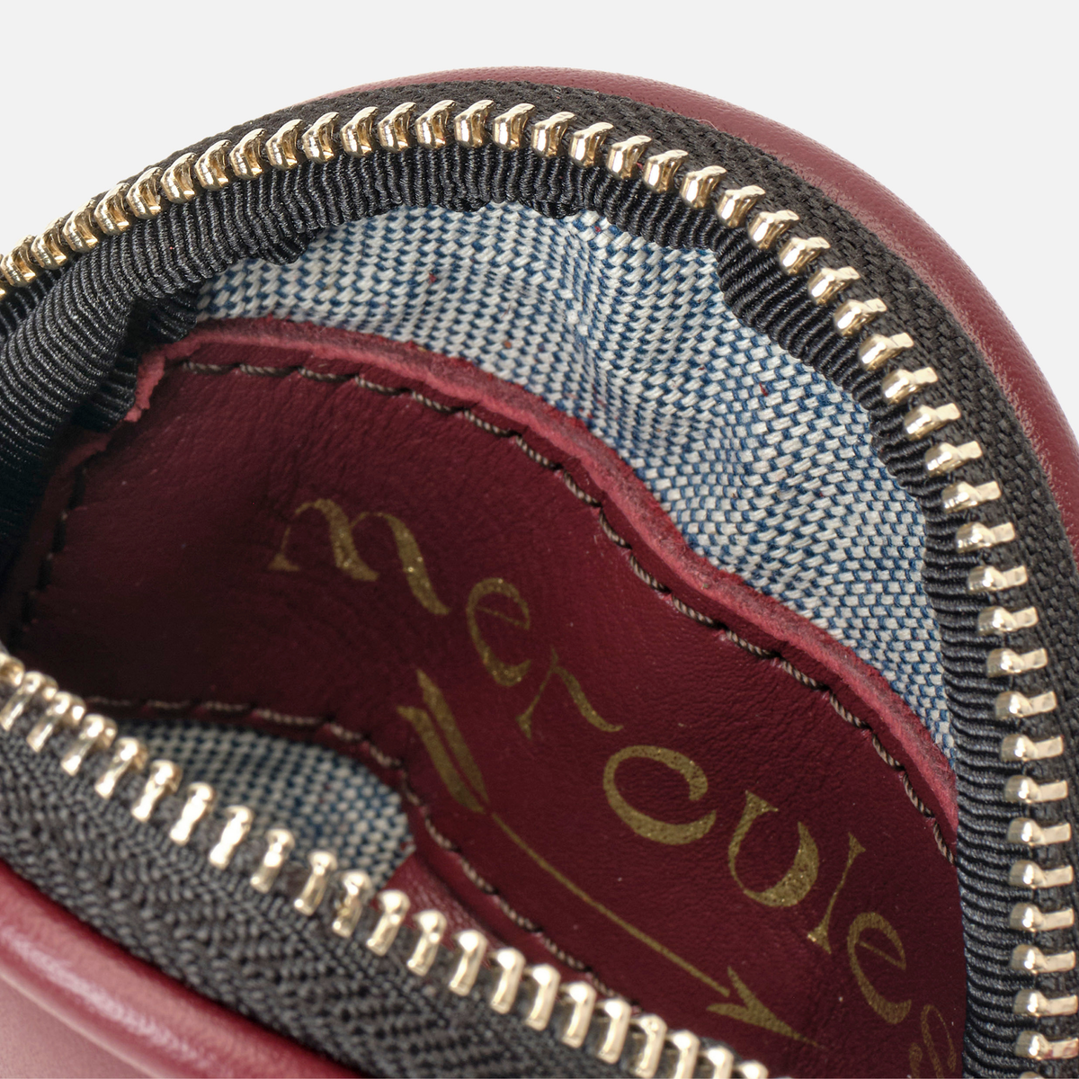 Monedero Smiley Burgundy