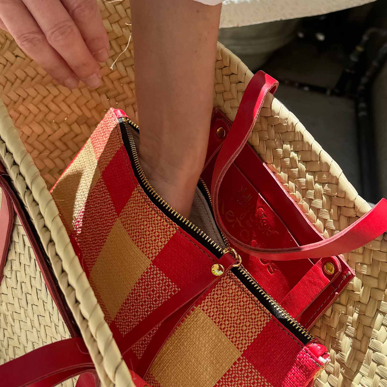 Playa Basket Red