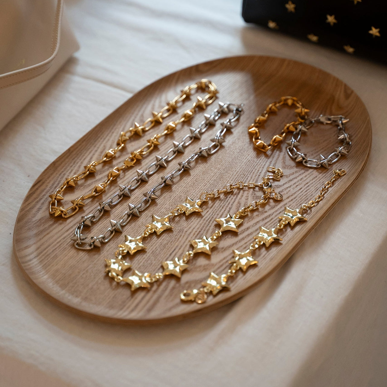 Collar spike oro