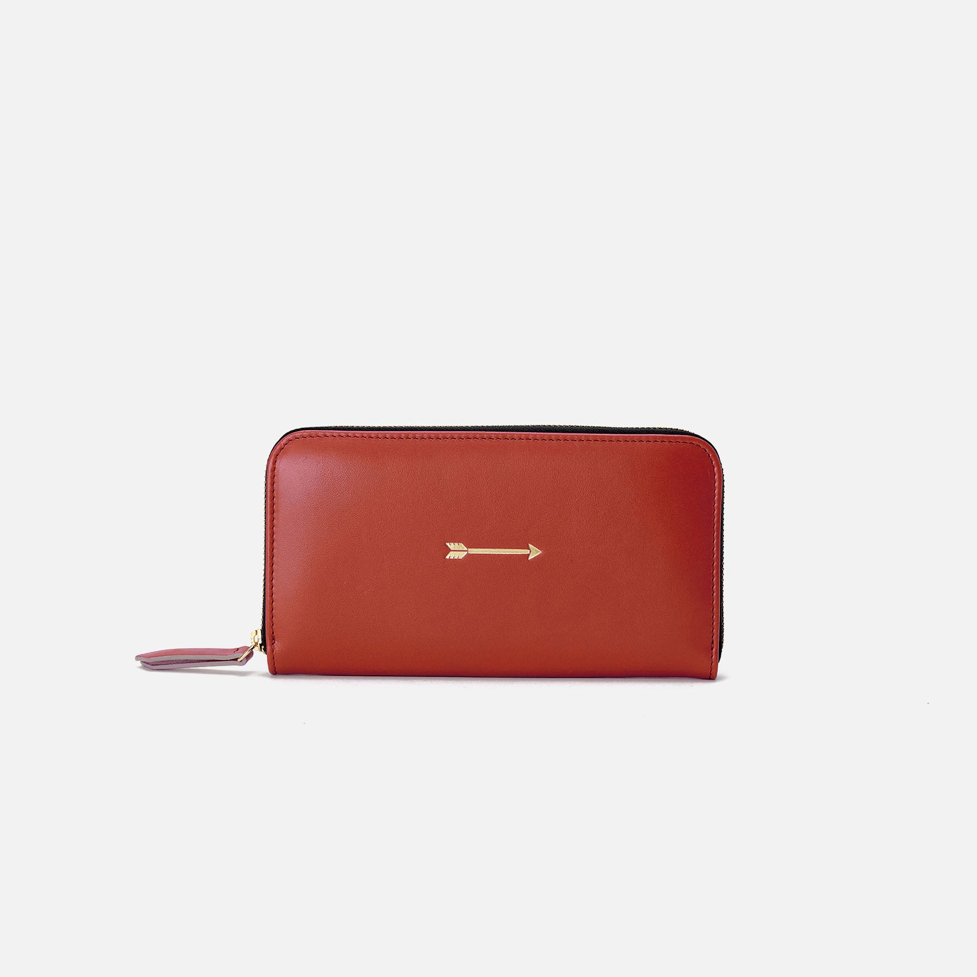 Cartera continental grande Teja
