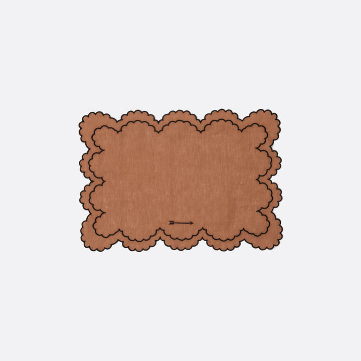 Pack 2 Manteles individuales y servilletas Mostaza