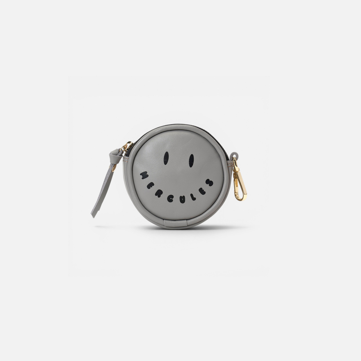 Monedero Smiley Gris