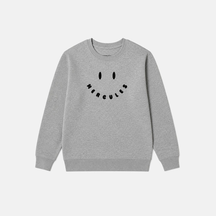 Sudadera Kids Smiley Gris