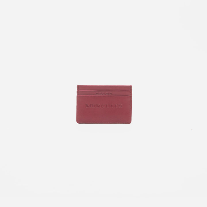 Tarjetero Burdeos