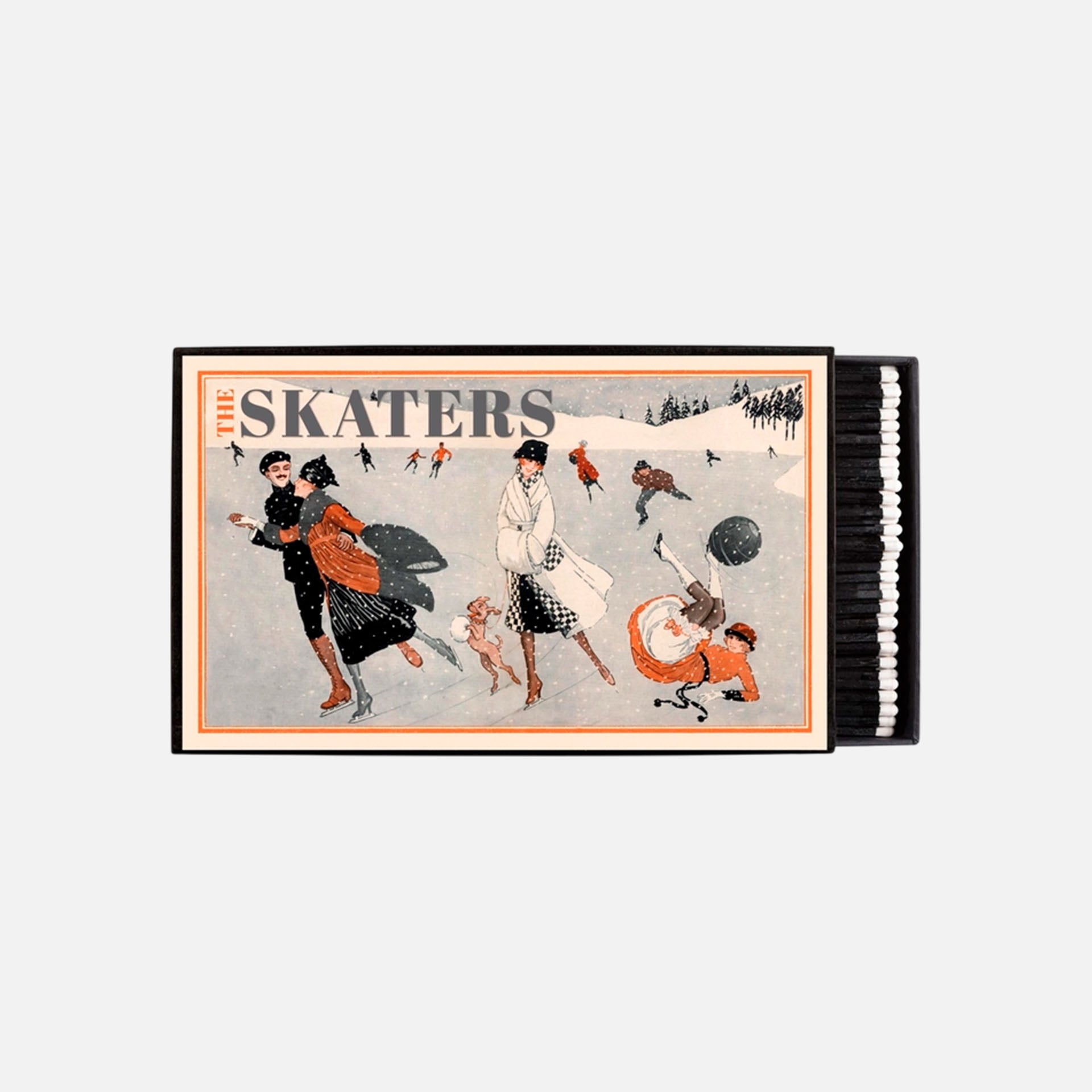 Caja gigante de cerillas Snow Skaters