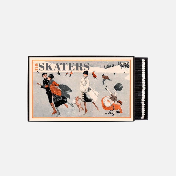 Caja gigante de cerillas Snow Skaters