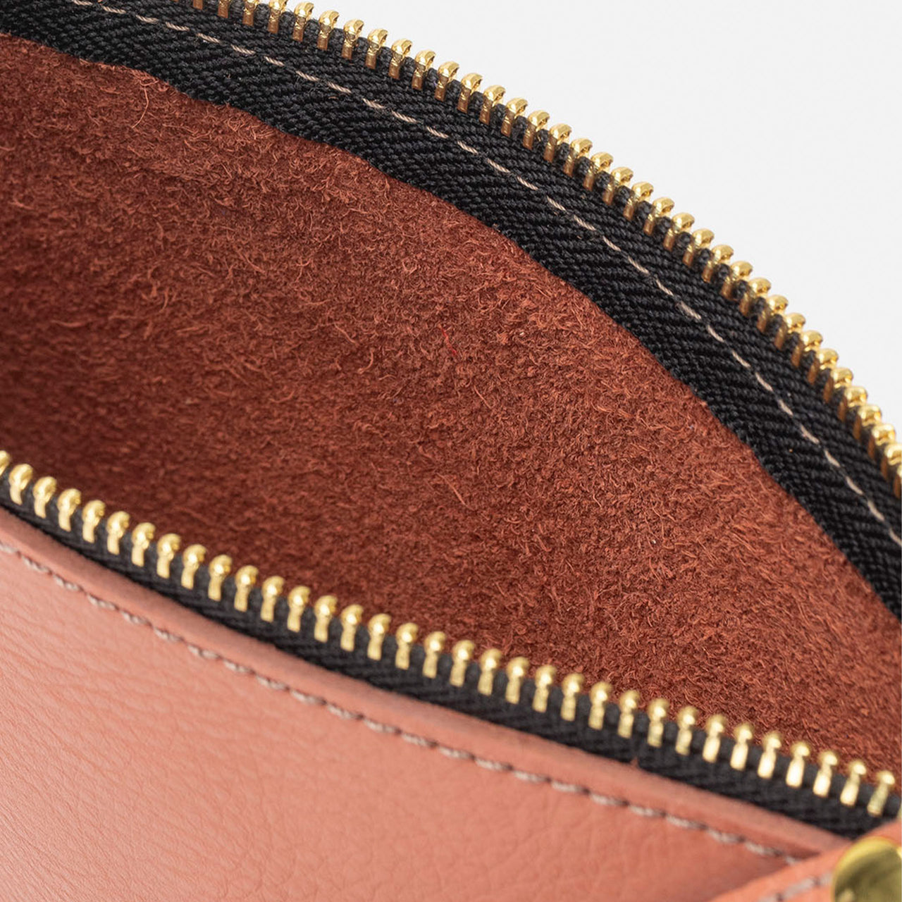 Zipper "Mum Rocks" Terracota