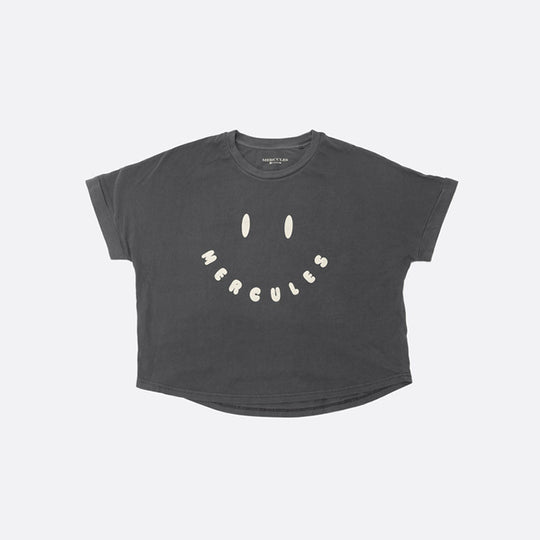 Camiseta Smiley Gris